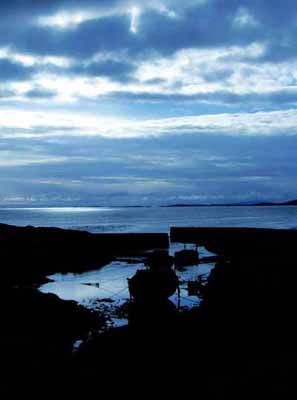 10
 boats at Poll an Oir, Berneray 